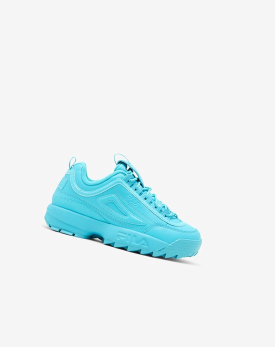 Fila Disruptor 2 Premium Sneakers Azules Azules Azules | 90FZSIVOC