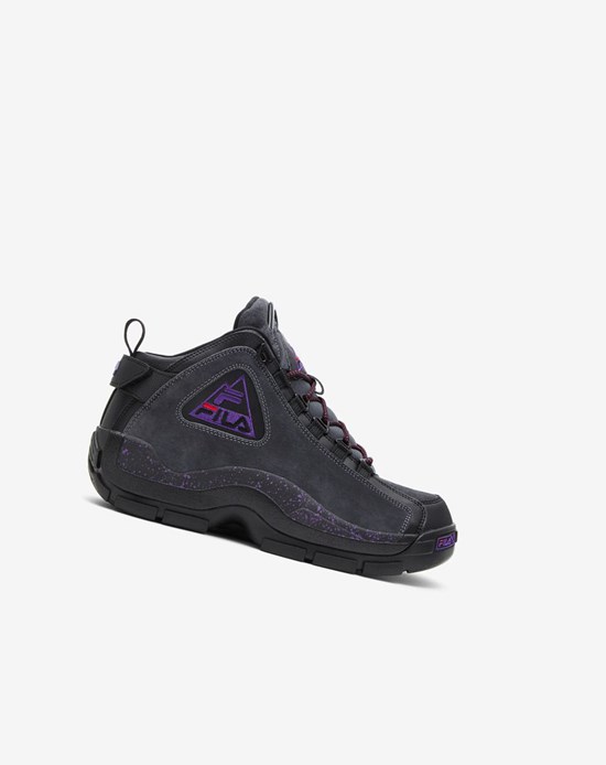 Fila Grant Hill 2 Outdoor Sneakers Negras Moradas | 27NWOEGKQ