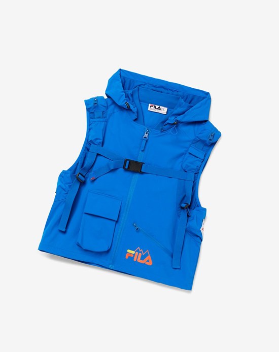 Fila Tactical Vest Azules Negras | 19SIPCJYO