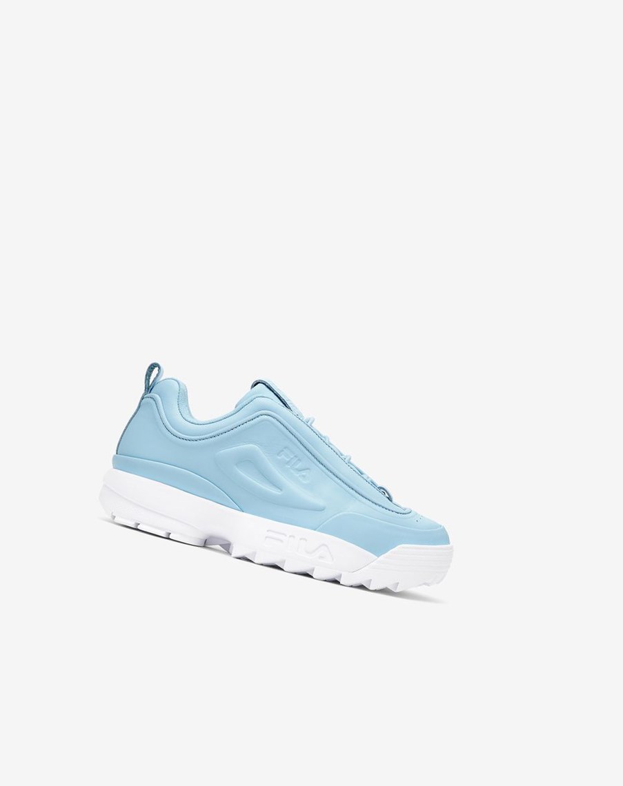 Fila Disruptor Zero Fornido Sneakers Azules Azules Blancas | 81NAVMYUB
