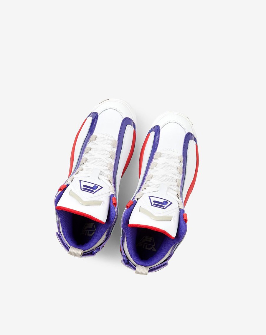 Fila Grant Hill 2 Sneakers Blancas Azules Oscuro | 09ZMPVRYL