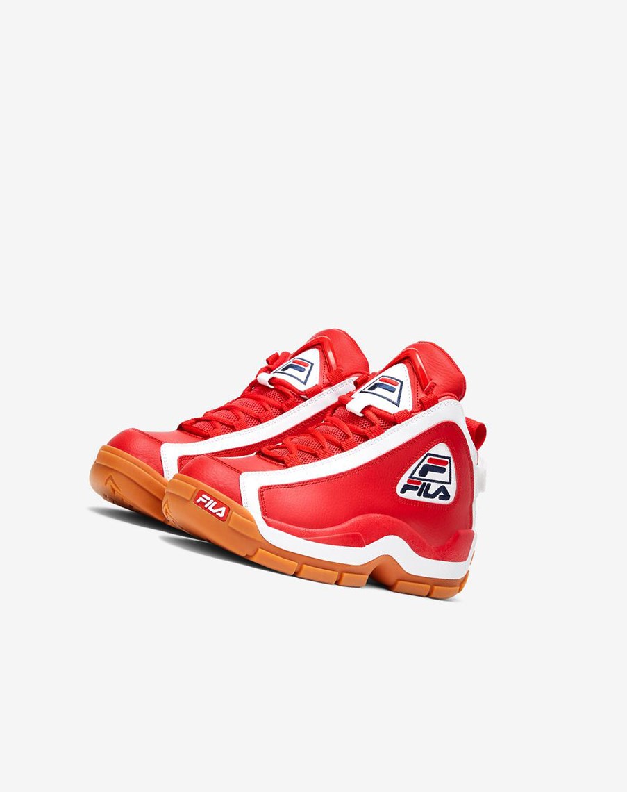 Fila Grant Hill 2 Sneakers Rojas Blancas | 06DJZFQPX