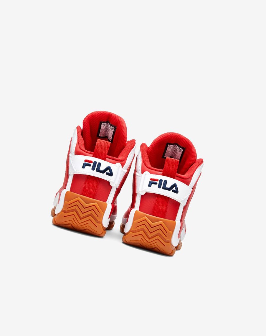 Fila Grant Hill 2 Sneakers Rojas Blancas | 06DJZFQPX