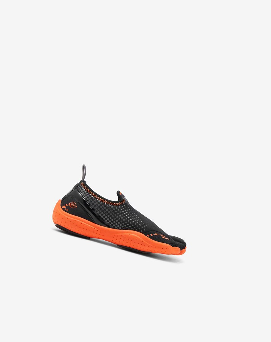 Fila Skele-toes Emergence Tenis Shoes Negras Naranjas | 40NUACGYS